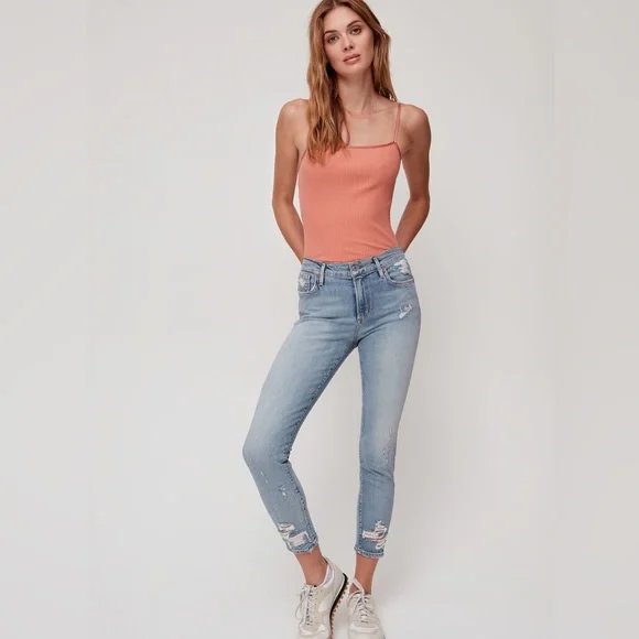 Agolde Sophie Crop Jeans - Size 26 - Picture 1 of 13